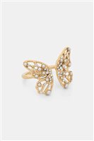 Anello Guess Donna Borboleta in Acciaio Cristallo JUBR06 118JW